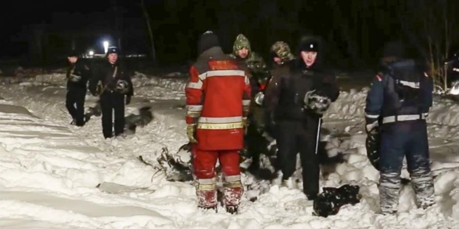 Piloto de avión ruso reportó falla técnica antes del accidente