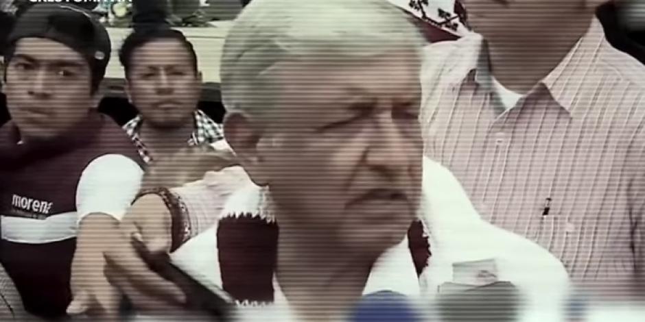 Rechazan retirar spots del PRI que aluden a López Obrador