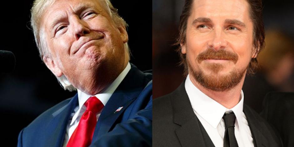 Trump pensó que era Bruce Wayne, relata Christian Bale