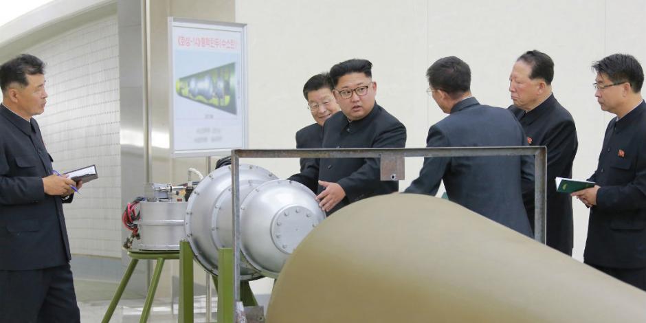 Norcorea ahora exhibe bomba de hidrógeno "ultramoderno"