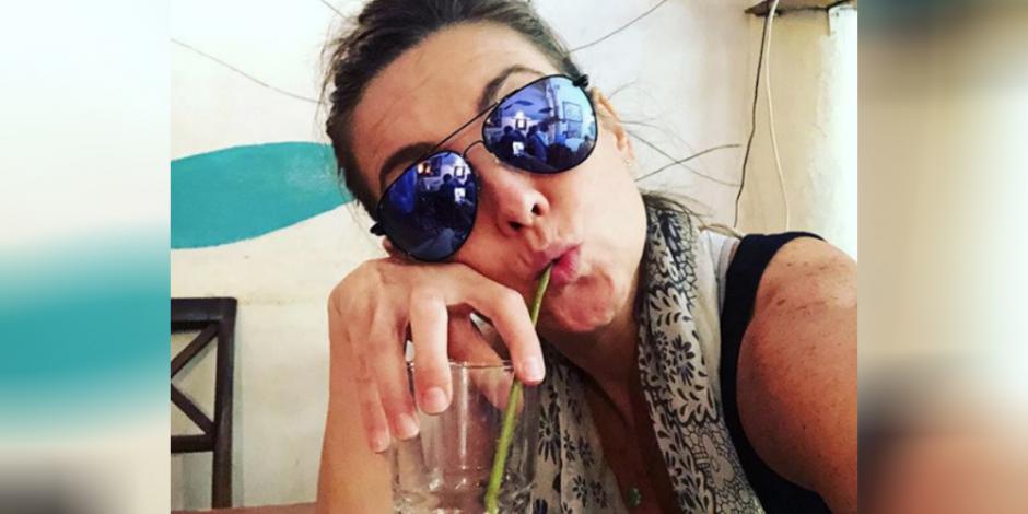FOTO: Presume Dominika Paleta a su hija en Instagram; después borra el post