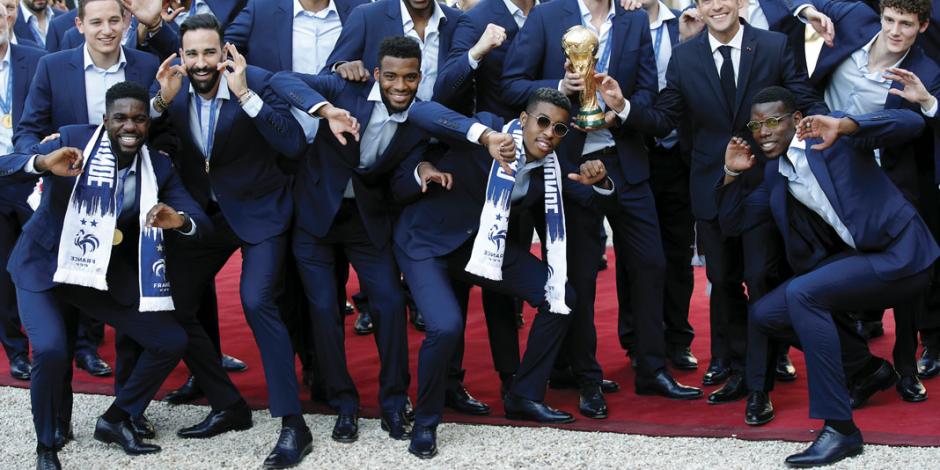 Francia recibe 38 mdd por su gloria mundial