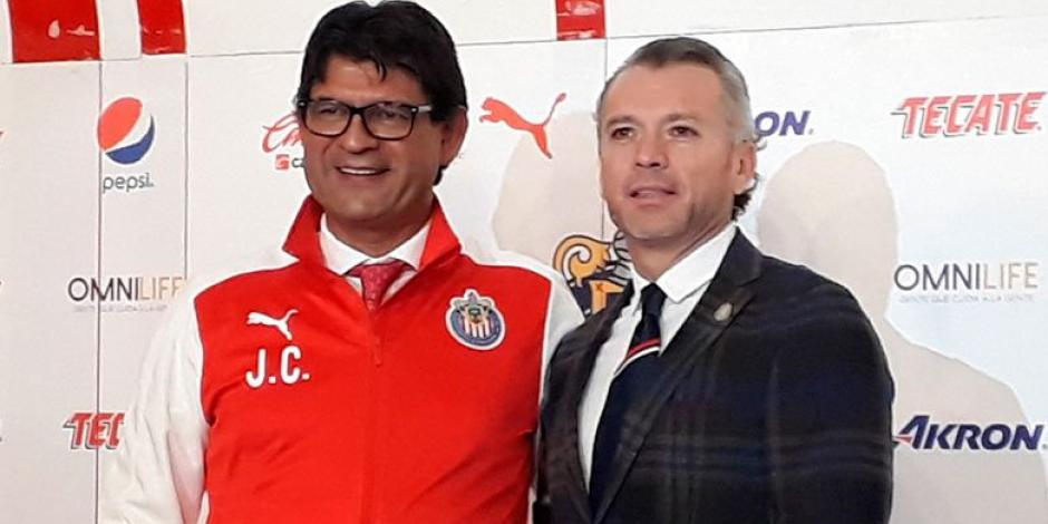 Chivas presenta a José Cardozo como su nuevo director técnico