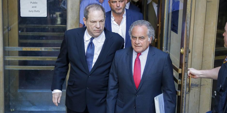 Liberan a Harvey Weinstein tras pagar fianza en NY