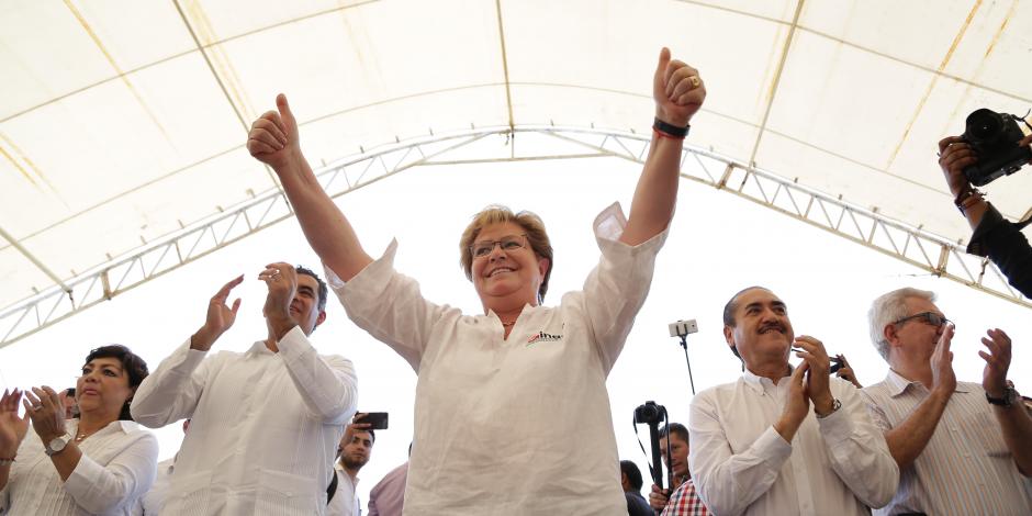 Arranca Gina Trujillo campaña multitudinaria en Tabasco