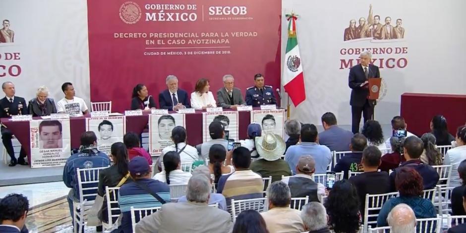 No habrá ninguna trampa en indagatoria de caso Ayotzinapa: López Obrador
