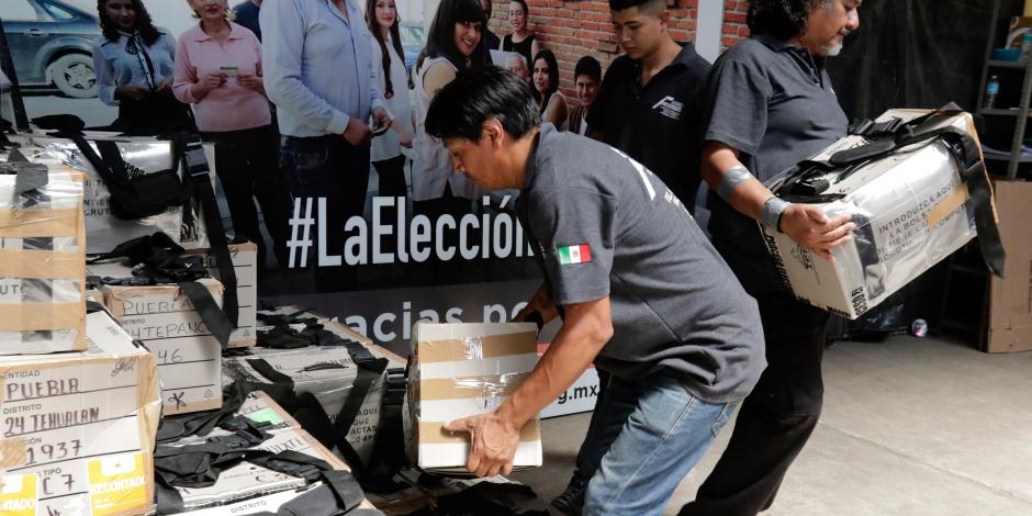 Inicia hoy recuento de votos de elección para gobernador de Puebla