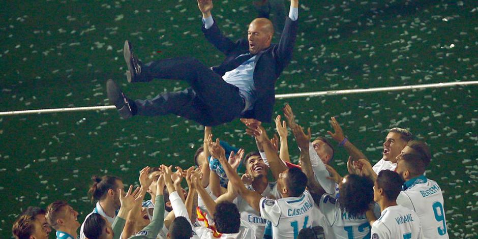 Con nueve títulos, Zidane se va del Real Madrid