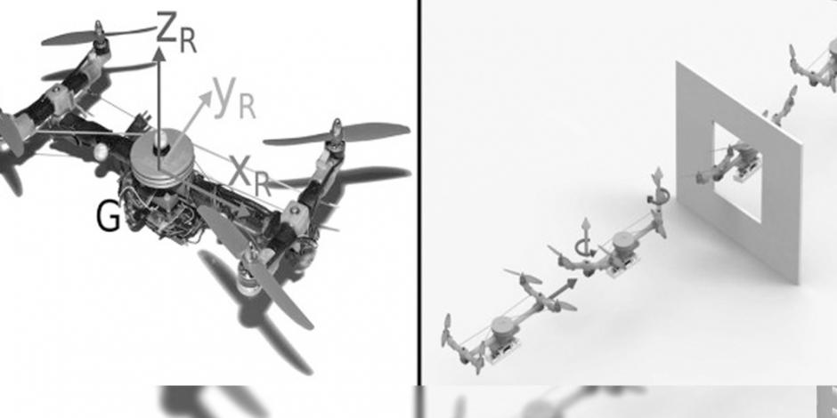 Crean el primer dron capaz de cambiar de forma en pleno de vuelo