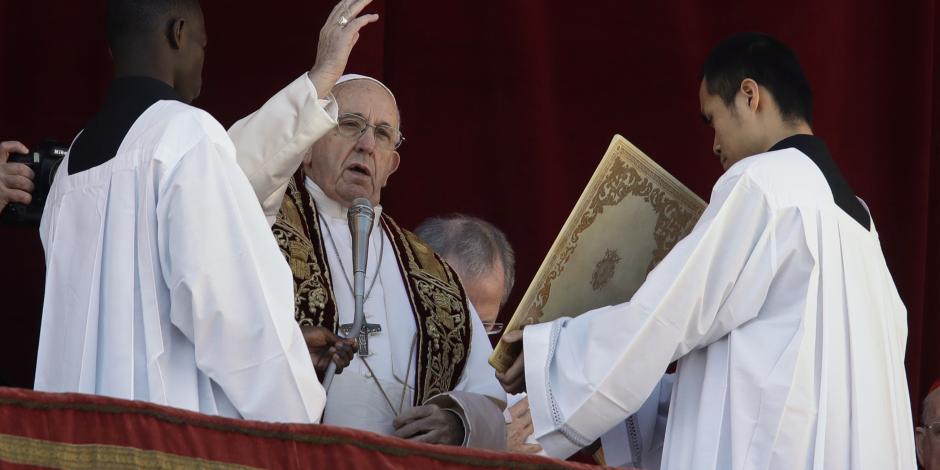 En su mensaje de Navidad, Papa Francisco clama fraternidad para el mundo