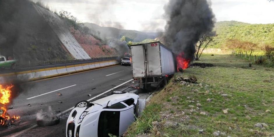 Registran 20 accidentes automovilísticos en autopista México-Acapulco
