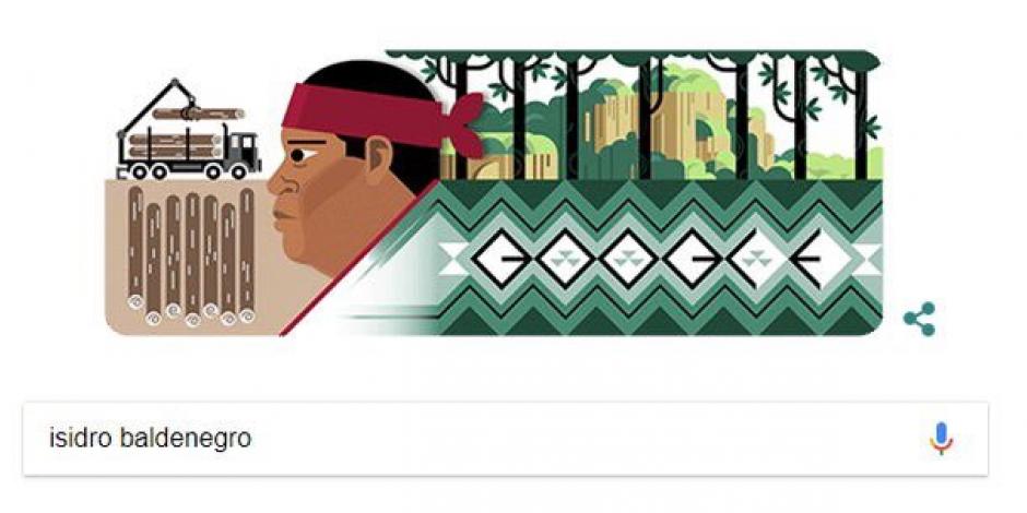 Google dedica su doodle al activista mexicano Isidro Baldenegro