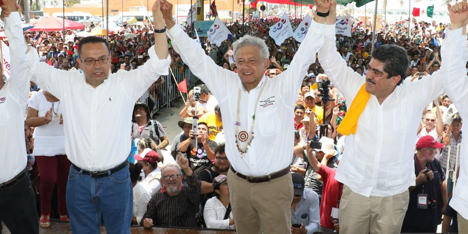 Se suma Manuel Espino a campaña de López Obrador
