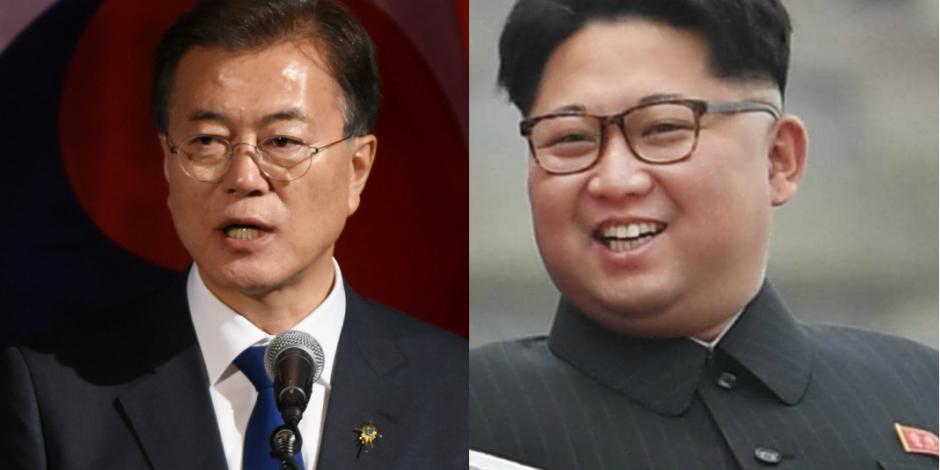 Con gestos simbólicos, alistan reunión entre las dos Coreas