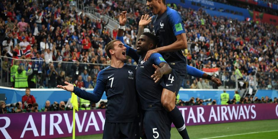 Con victoria 1-0 sobre Bélgica, Francia es el primer finalista de Rusia 2018