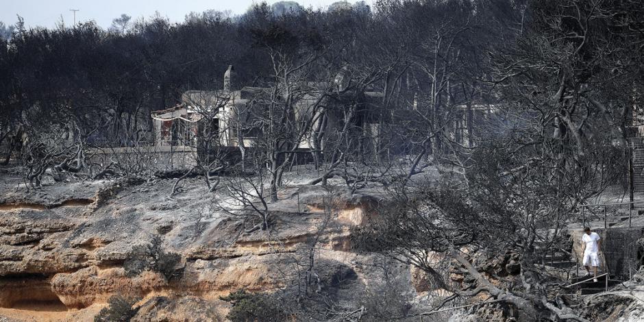 Nadie nos avisó; el fuego lo devoró todo: testigo de incendio en Grecia