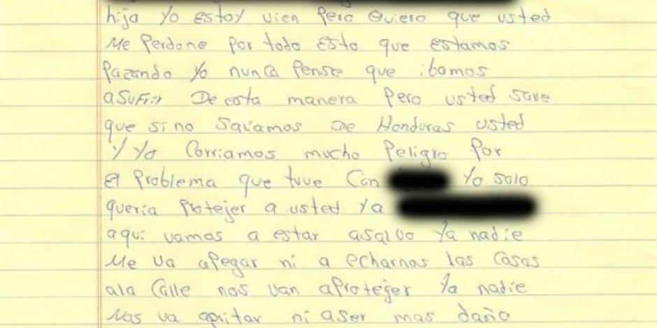 Estas son las conmovedoras cartas de migrantes separados de sus hijos