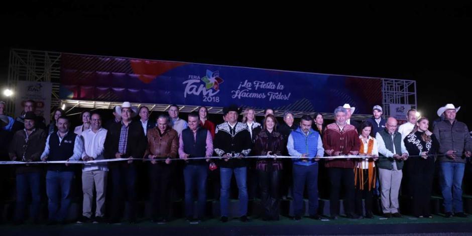 Inaugura gobernador Francisco García Cabeza de Vaca Feria Tamaulipas