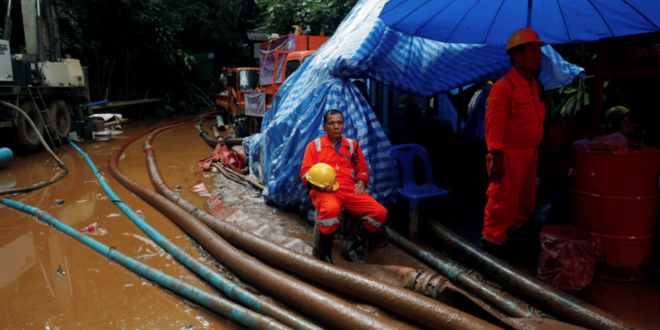 Amenaza lluvia tercer día de rescates en cueva de Tailandia