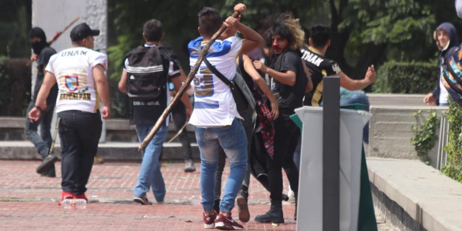 Vinculan a proceso a otro presunto porro por agresión en la UNAM