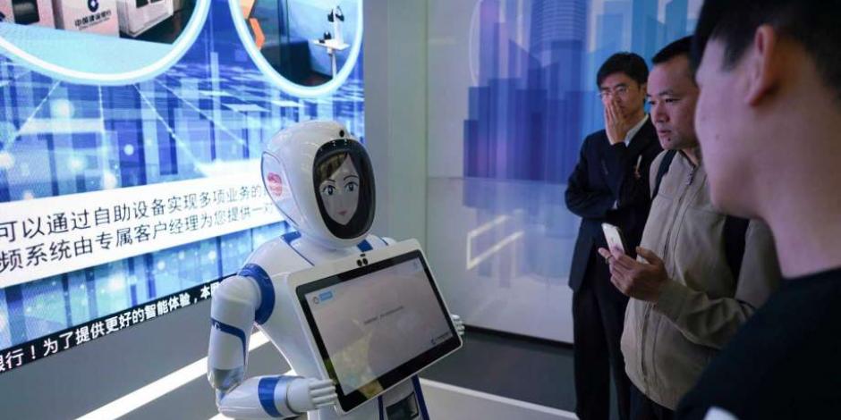 Abren primer "banco robotizado" en China