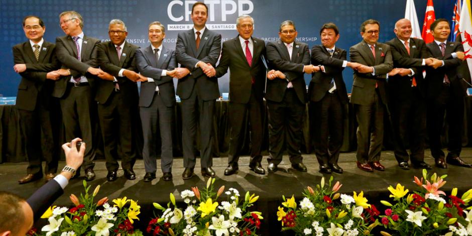 Sin EU y China, México y 10 países firman Tratado Transpacífico