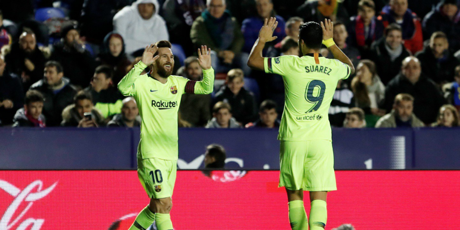 Con Hat-Trick de Lionel Messi, Barcelona golea al Levante