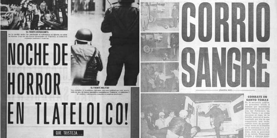 FOTOS: Prensa y propaganda de octubre de 1968