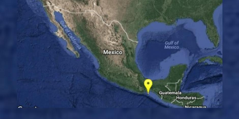 Reportan sismo de 4.9 en Salina Cruz, Oaxaca