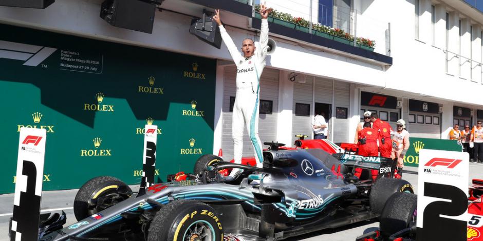 FOTOS: Lewis Hamilton gana el Gran Premio de Hungría de F1