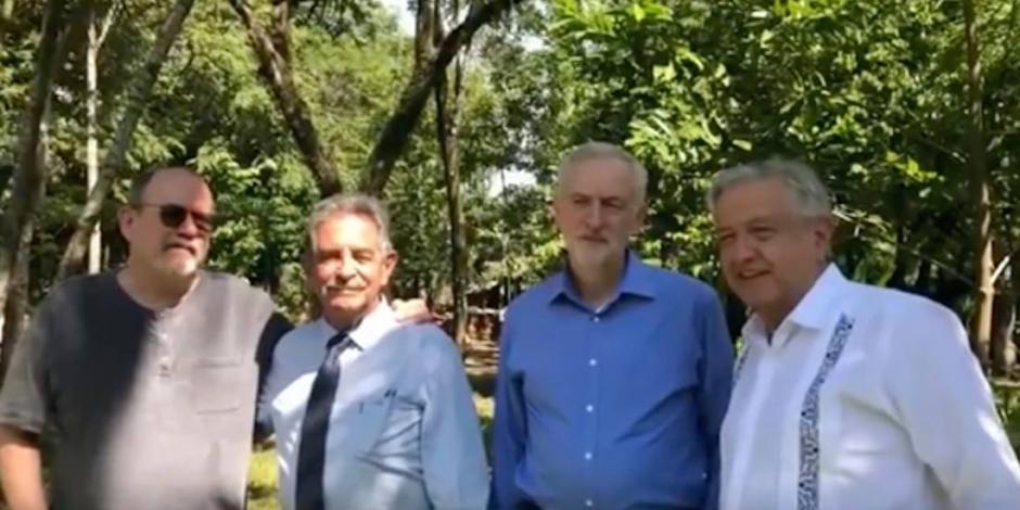 VIDEO: AMLO apoya a Jeremy Corbyn como primer ministro de Inglaterra