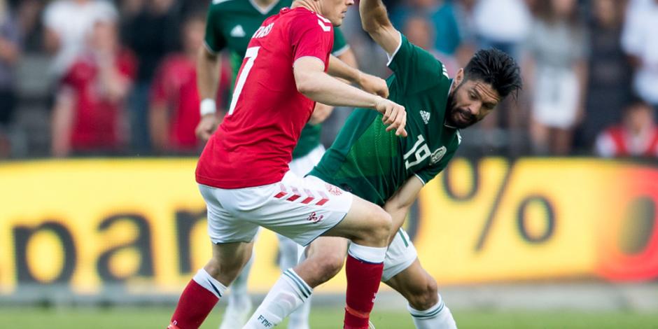 Cae México en partido amistoso ante Dinamarca