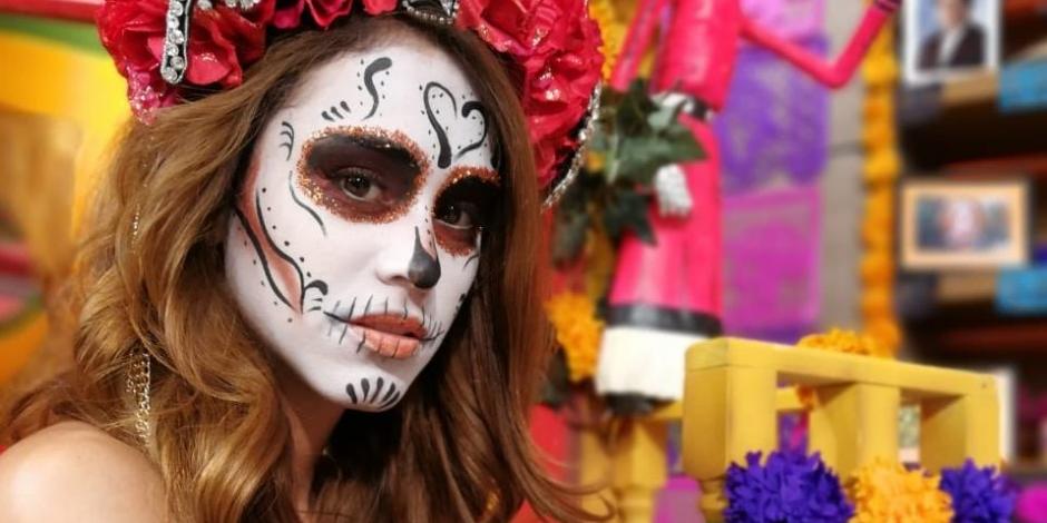 FOTOS: Famosas mexicanas lucen sus disfraces de Catrina