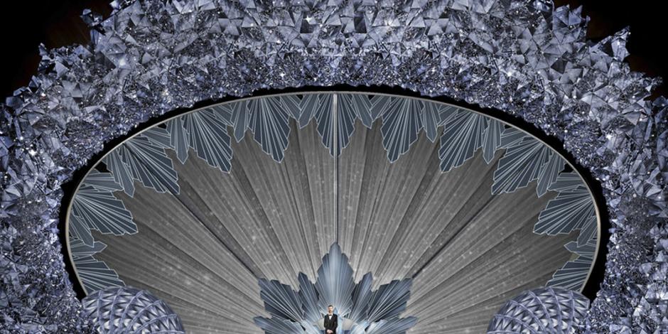El escenario para los Oscar, con 45 millones de cristales Swarovski