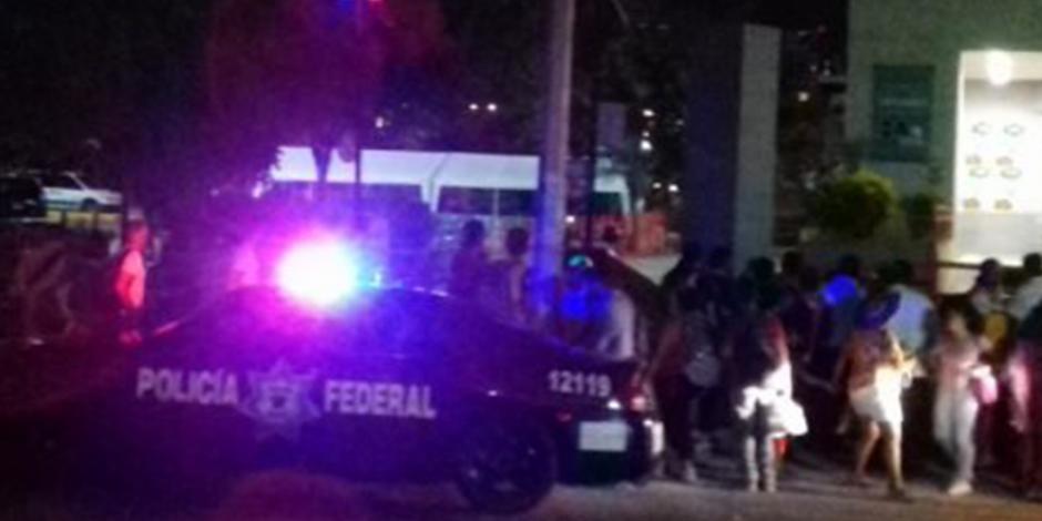 Ataque armado en el centro de Cancún deja 2 muertos y 2 heridos