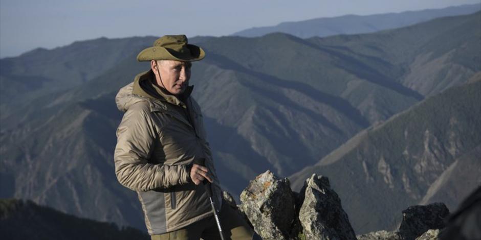 FOTOS: Escalar montañas, actividad que Putin realiza en sus vacaciones