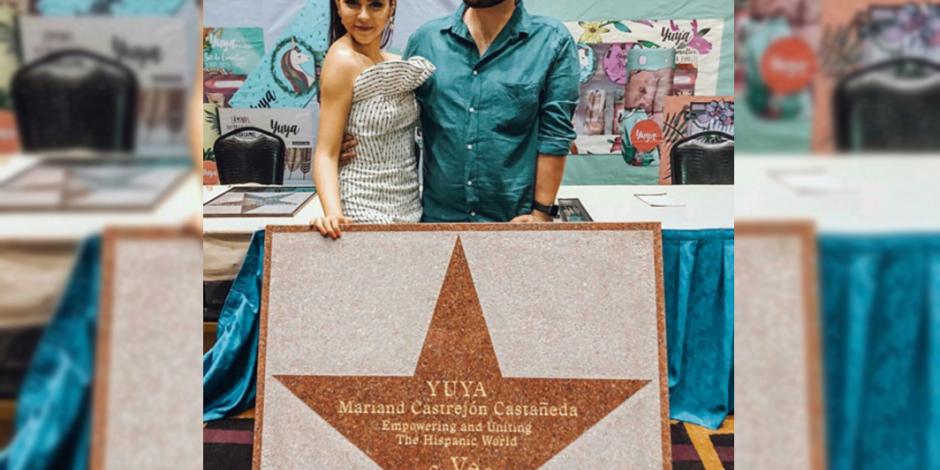 VIDEO: Recibe Yuya su estrella en Las Vegas