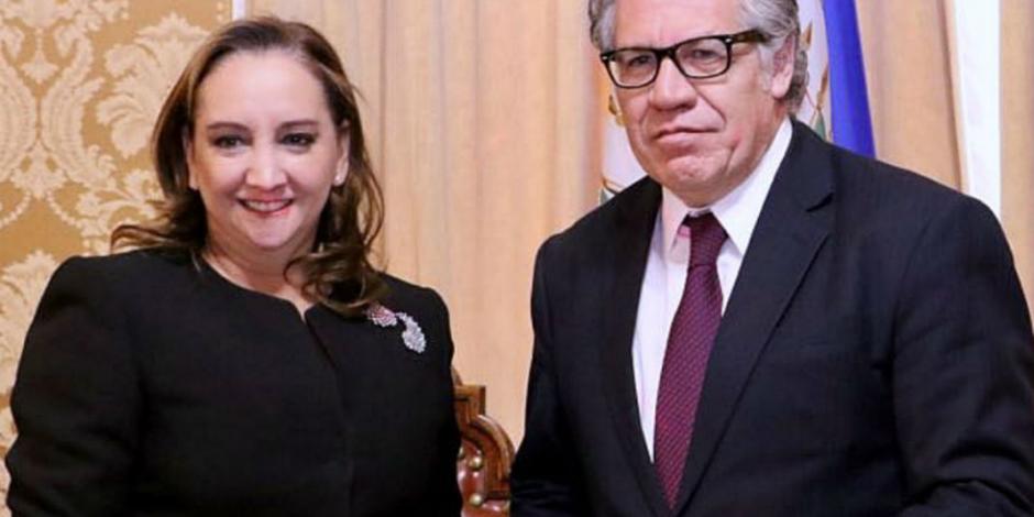 Anaya busca 'fuero de facto' con denuncia ante OEA, acusa Ruiz Massieu