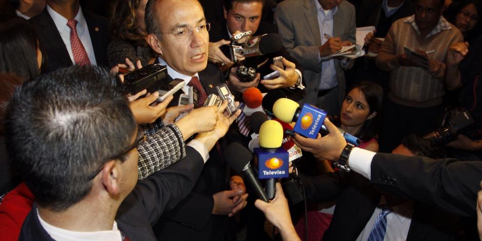 El PAN dejó de ser instrumento de participación ciudadana: Calderón