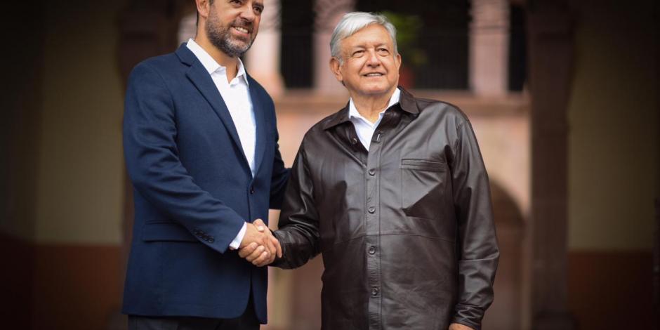 FOTOS: AMLO encabeza reunión con el gobernador de Zacatecas
