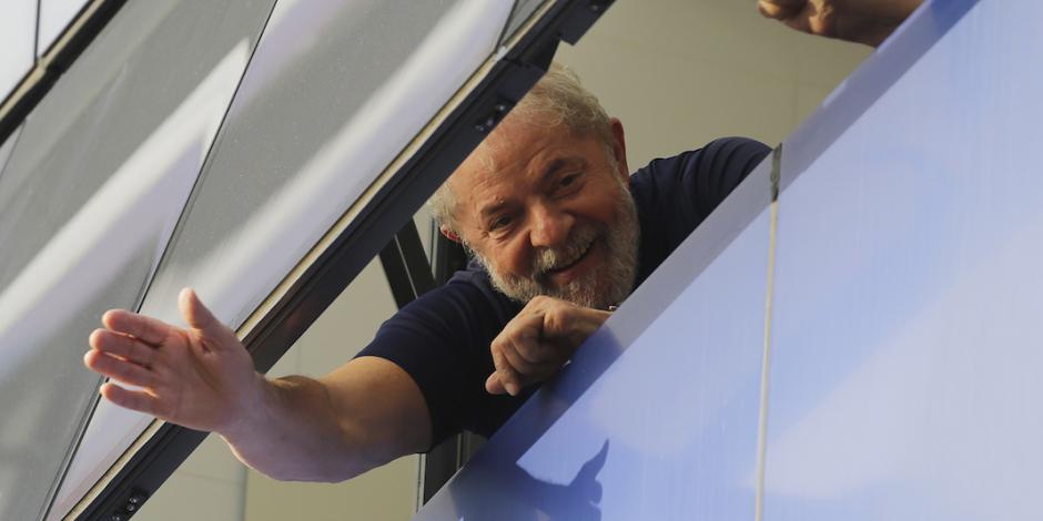 Desde la cárcel, Lula registrará candidatura a la presidencia de Brasil