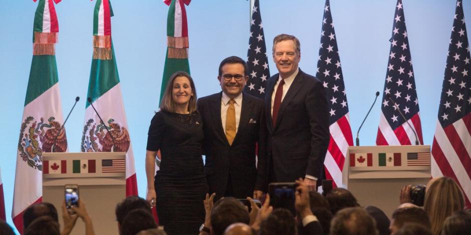 México, EU y Canadá retoman negociación del TLCAN