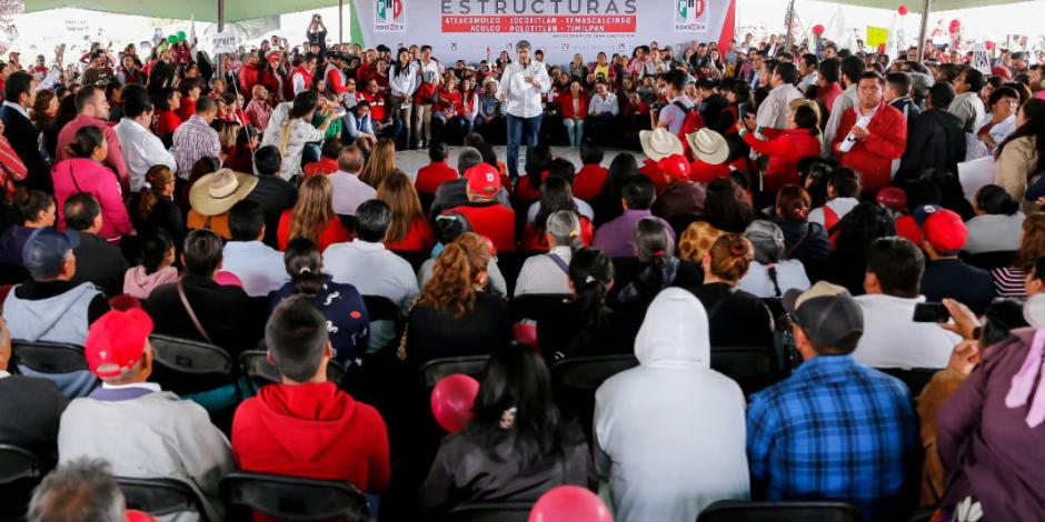 Cada voto por Meade refleja compromiso con México, asegura PRI en Edomex