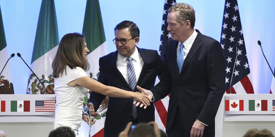 México, EU y Canadá firmarán T-MEC el 30 de noviembre
