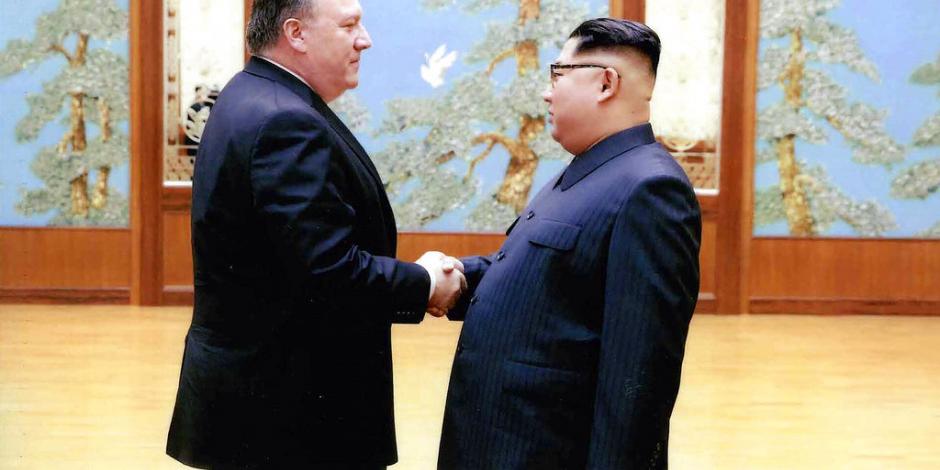 Difunden fotos de primer acercamiento entre EU y Norcorea