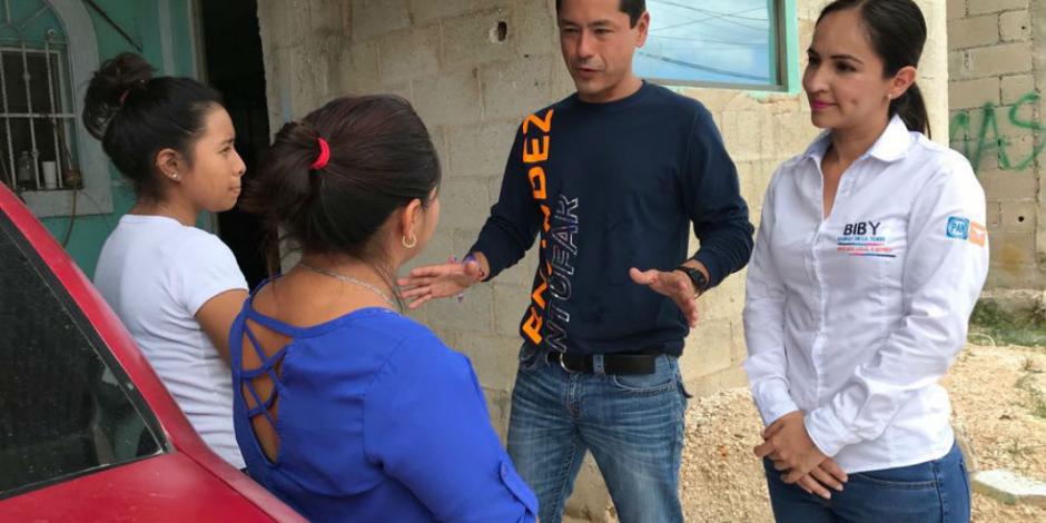 Agua potable para todos, ofrece Fernández Montufar para Campeche
