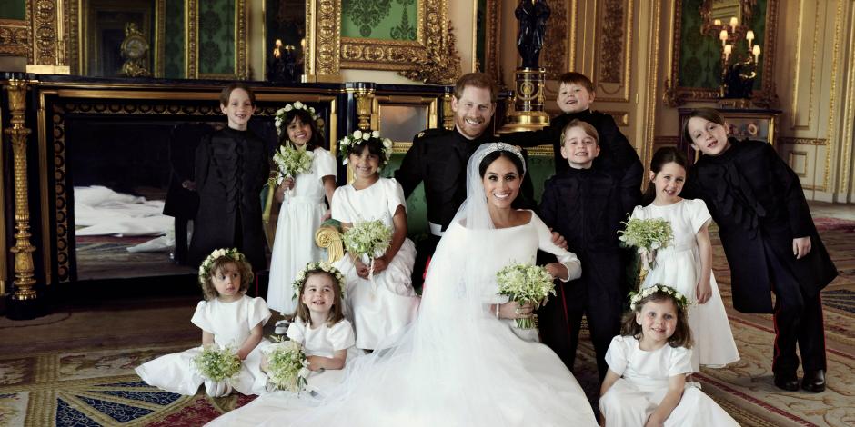 FOTOS: Revelan primeras imágenes oficiales de la boda real