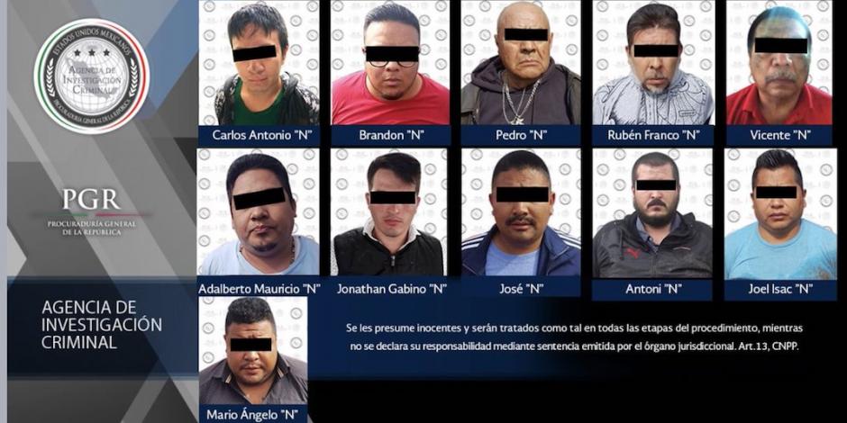 Capturan a 28 presuntos secuestradores que operaban en CDMX y Edomex