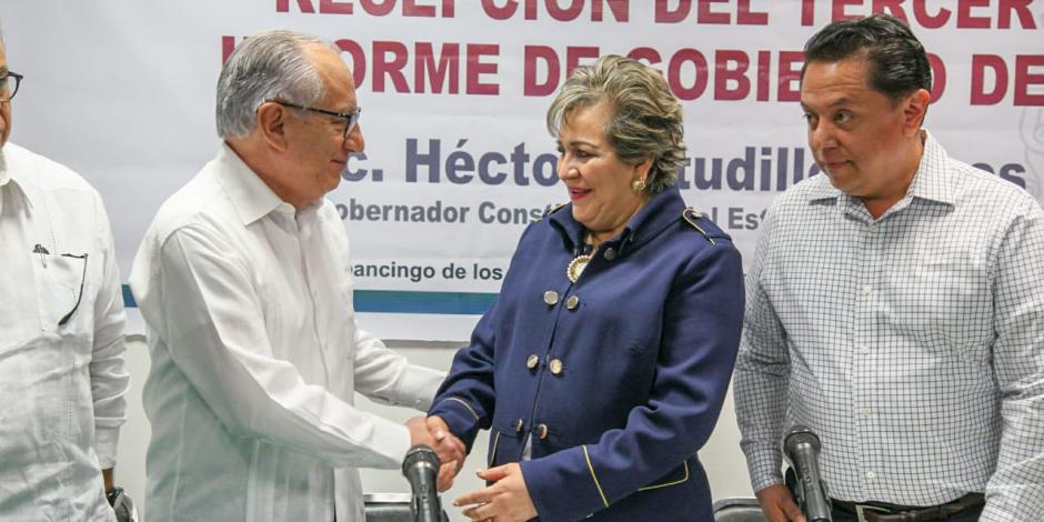 Entregan al Congreso Tercer Informe de Gobierno de Héctor Astudillo