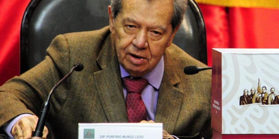 “Este presupuesto no es una piñata, es un proyecto de nación": Muñoz Ledo